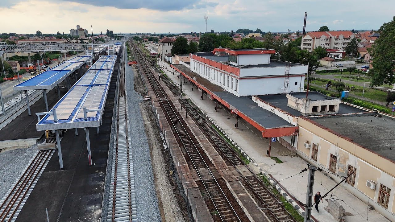 Cum arată gara din Lugoj în plin proces de modernizare 🚂 3 august 2025 Ep. 6