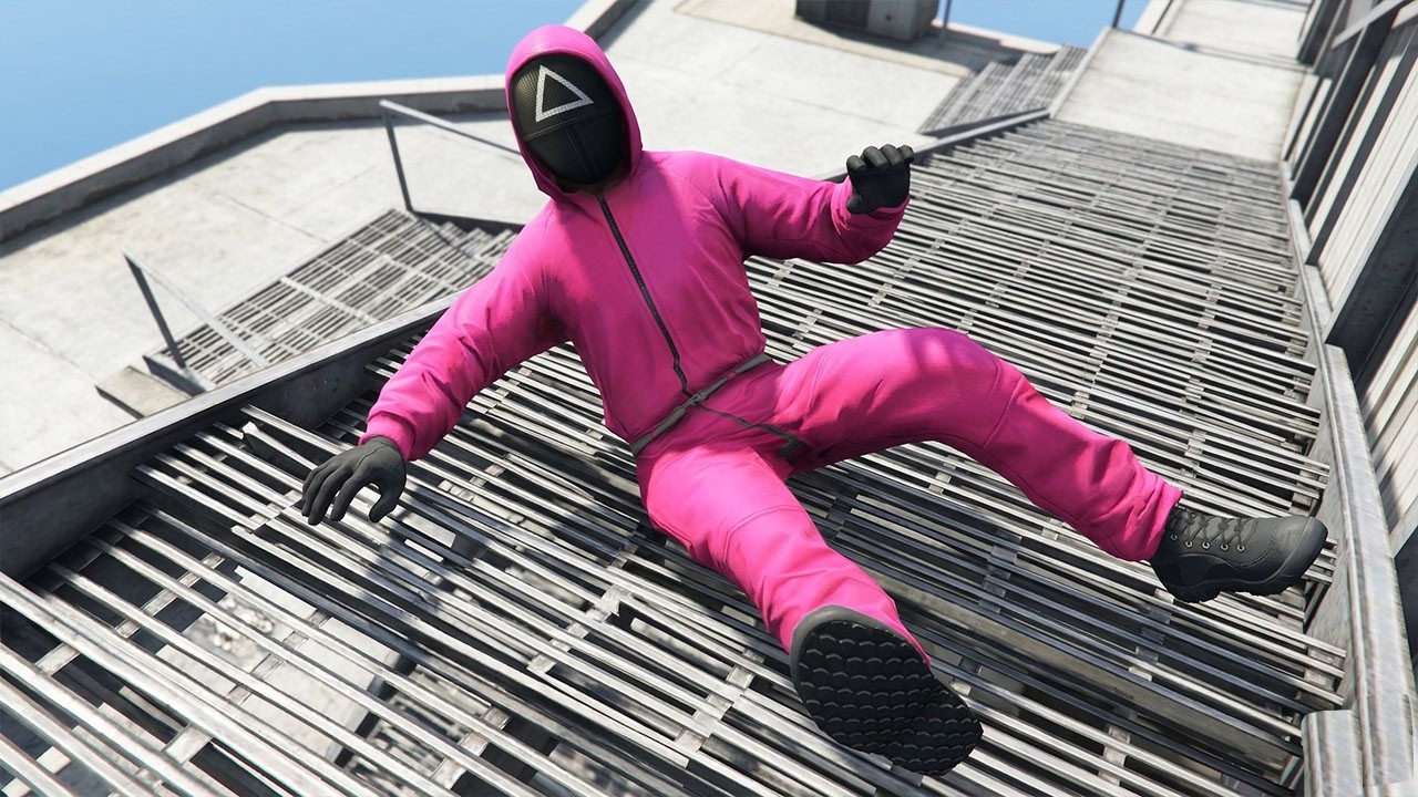 GTA 5 Squid Game Guard Insane & Funny Ragdoll Moments #14