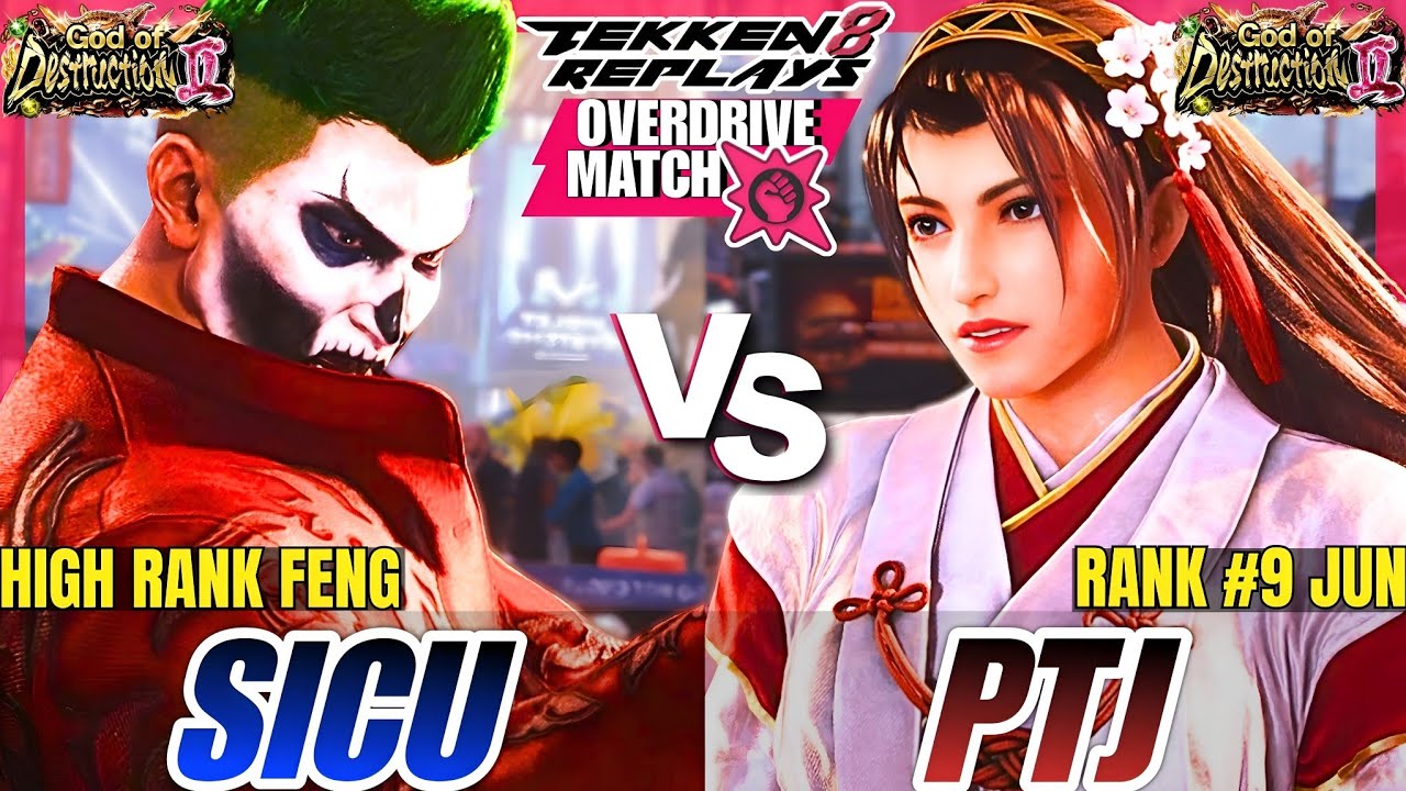 Tekken 8 - SICU (Feng) vs PTJ (Jun) - Epic Ranked Match