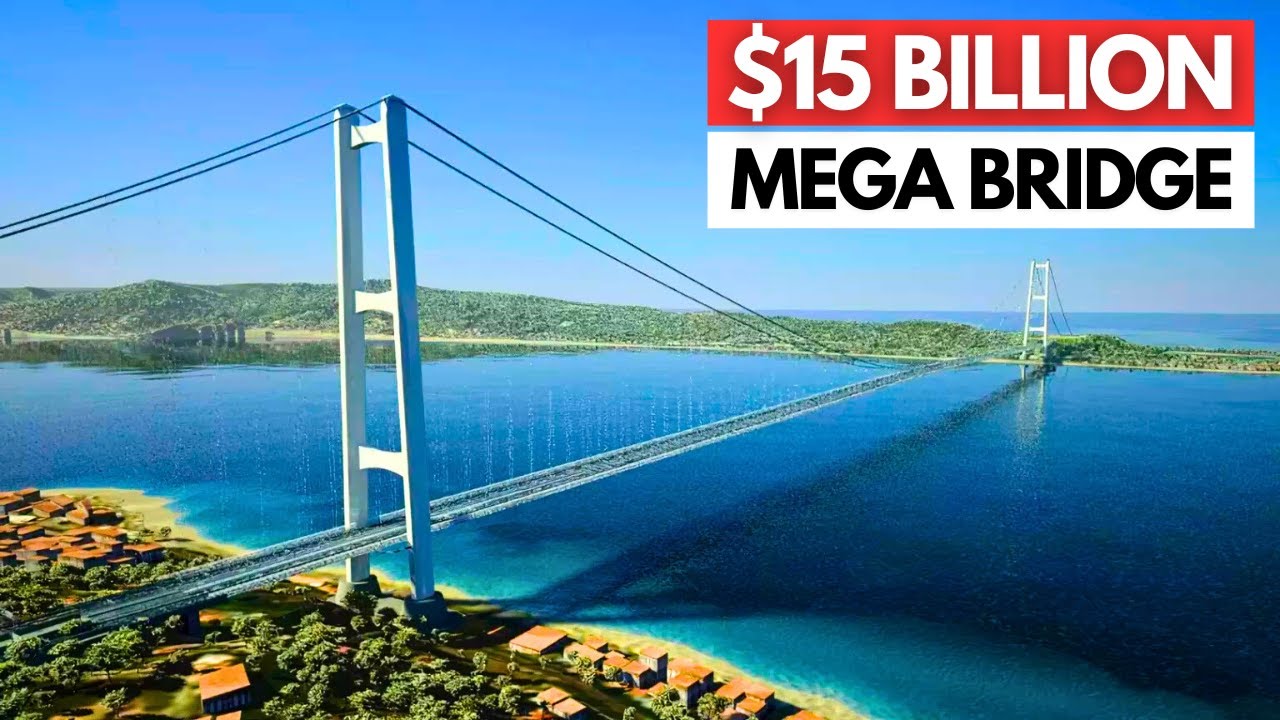 Italy's $15 BILLION Plan For The World's Longest Suspension Bridge