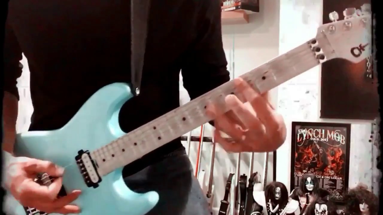 Guitar Cover - Invincible - Pat Benatar - Heavy Rock Chords Added - Charvel San Dimas 2016