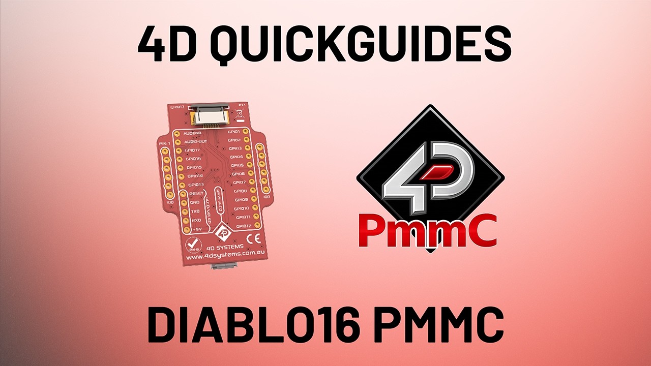 4D QuickGuides - Updating Diablo16 PmmC