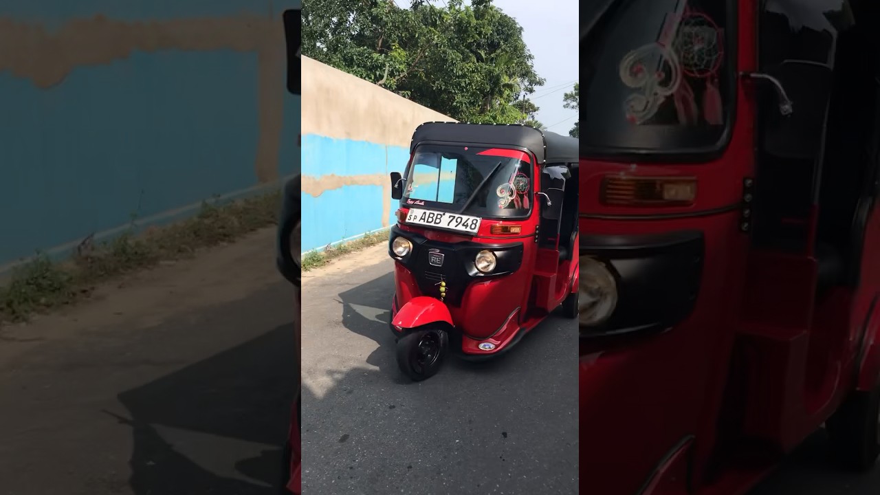 Sri Lanka three wheel modification | Auto journey family | 