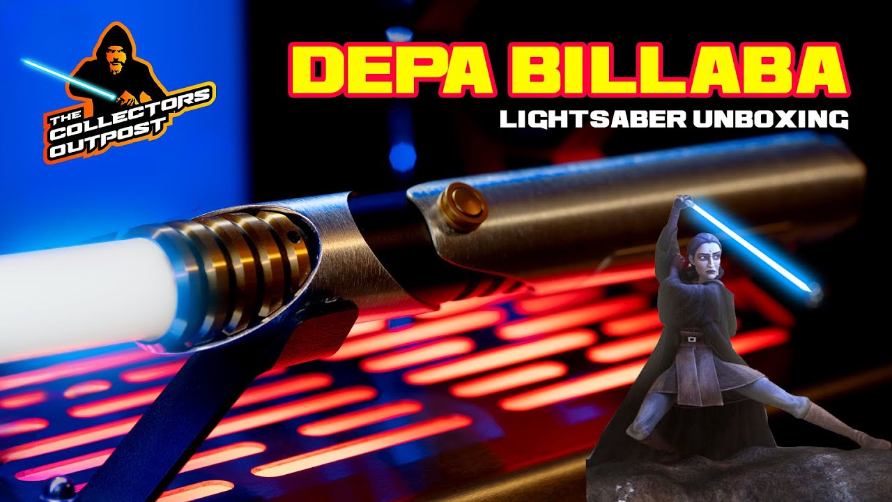Depa Billaba (SNv4) Lightsaber Unbox & Review from Vaders Saber