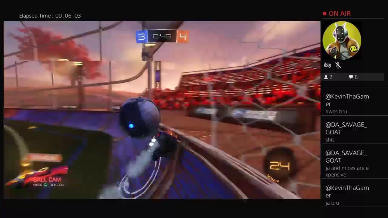 Rocket League but no mic