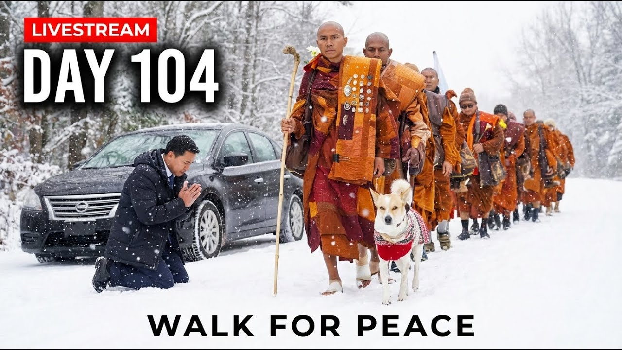 🔴 Livestream: Day 104 (2/6/2026) Morning Start from Fredericksburg, VA | Walk for Peace