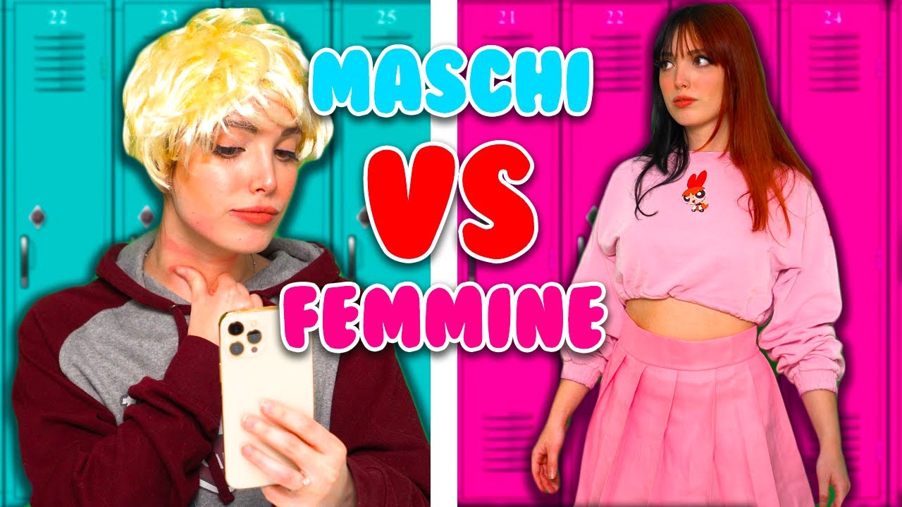 MASCHI VS FEMMINE A SCUOLA