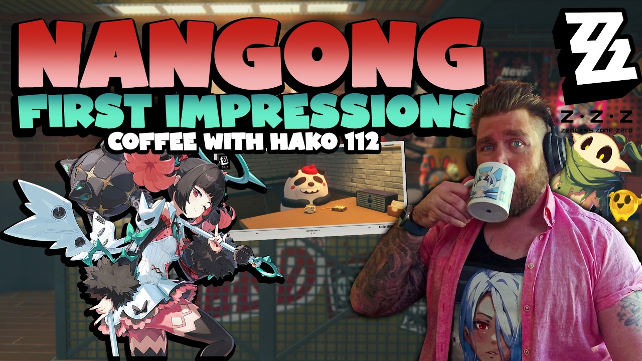 Nangong после тестирования! Первые впечатления и мысли | Zenless Zone Zero | Coffee w Hako 112