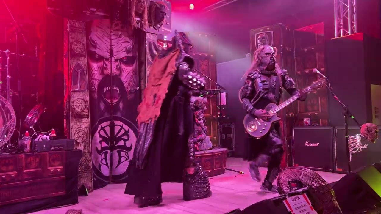 Lordi (Fin) 05 Mana Drums Solo/Blood Red Sandman Live 27.10.22@Civico 25