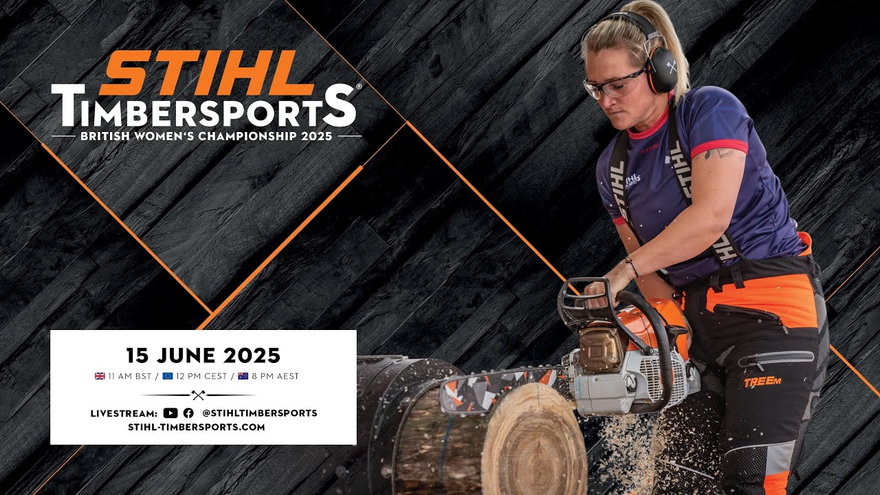 STIHL TIMBERSPORTS® British Women’s Championship 2025 | Livestream