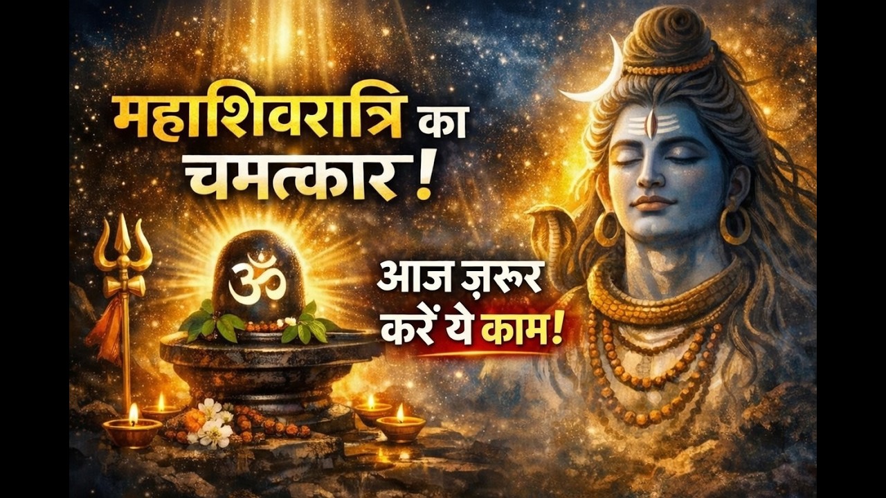 महाशिवरात्रि का चमत्कार ! आज ज़रूर करें ये काम ! 👉 “The Miracle of Maha Shivratri ..