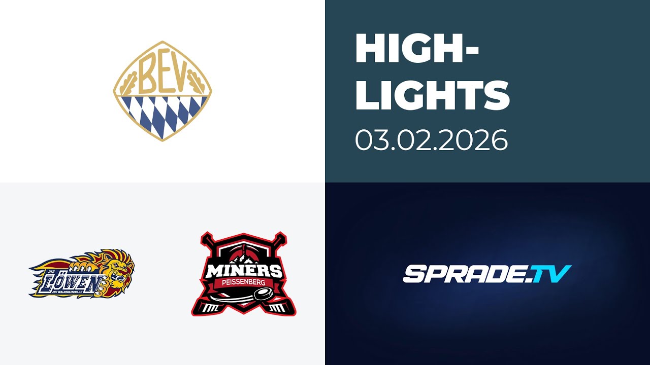 03.02.2026 - Highlights - EHC Waldkraiburg vs. Peißenberg Miners