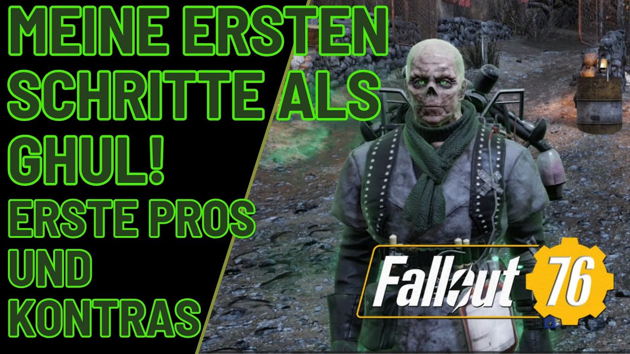 ☢️ Mein erstes Ghul-Fazit! Ich weiß ja nicht... FALLOUT 76 ☢️