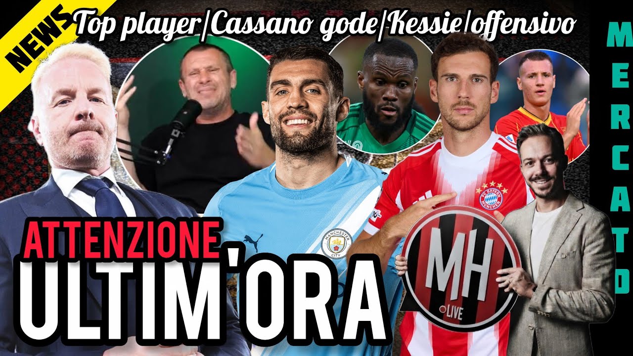 🚀TOP PLAYER🔔TARE CI PROVA📌KOVACIC-GORETZKA🤔KESSIE😡OFFENSIVO😈CASSANO GODE🔥ENTRO 2 MESI🙏FORZA🚨TROPPE X