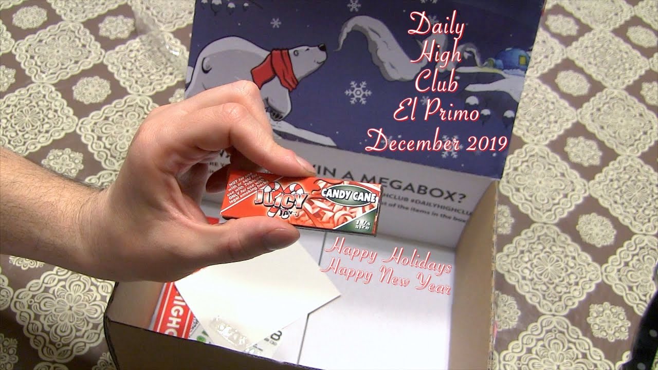 Daily High Club December 2019 El Primo Unboxing