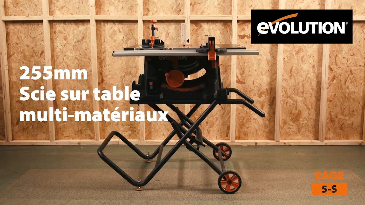 Scie sur table EVOLUTION RAGE5S