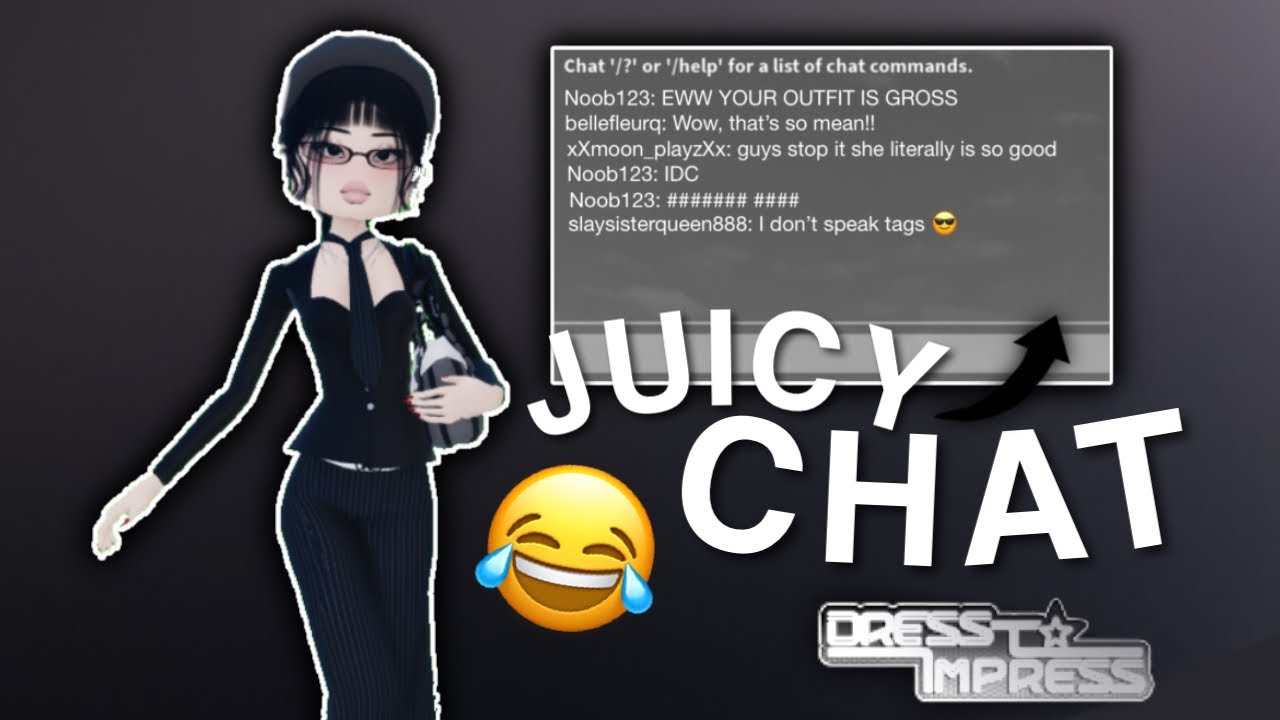 Roblox Dress To Impress BUT THE CHAT GETS JUICY || ft: my friend || bellefleurq