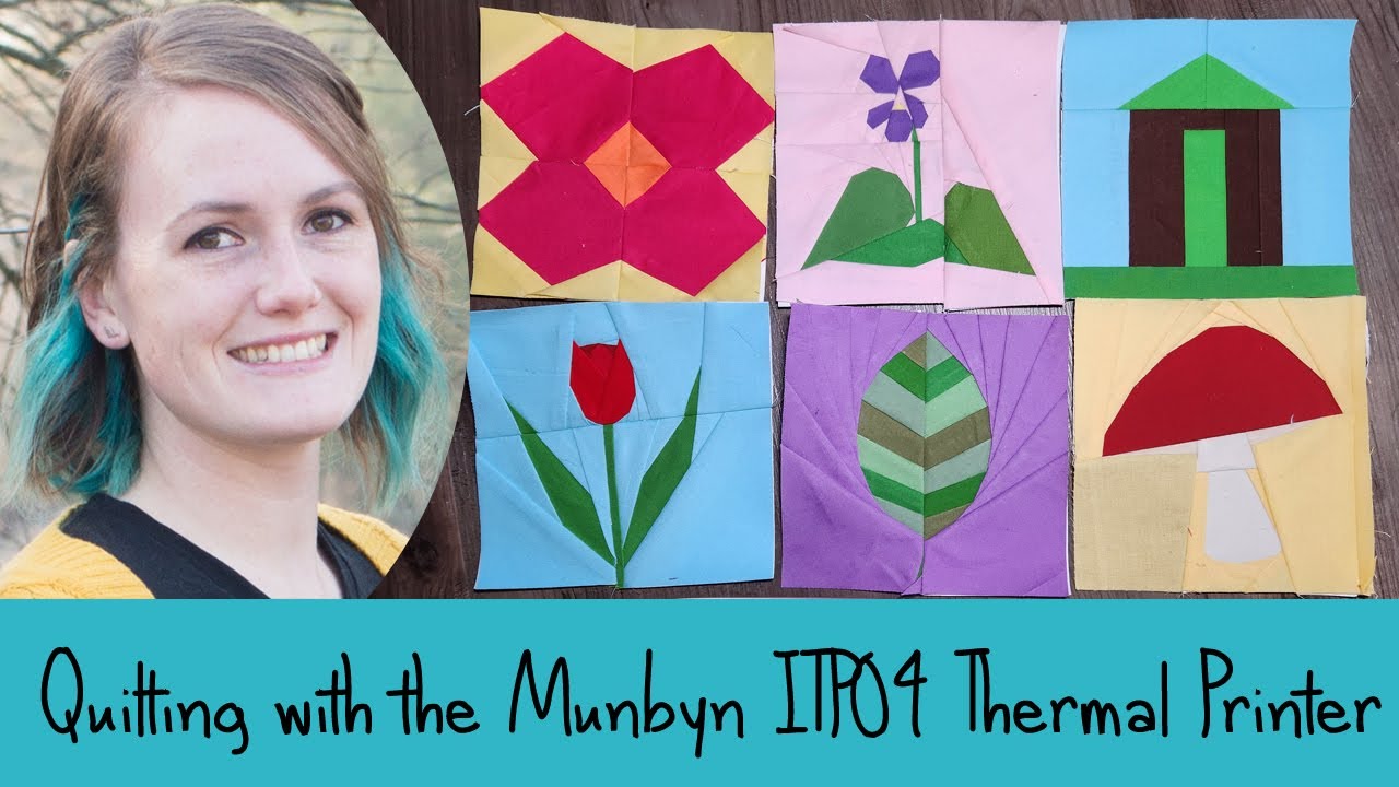 Creating My FPP Dream Team with the Munbyn ITP04 Thermal Printer for Quilting