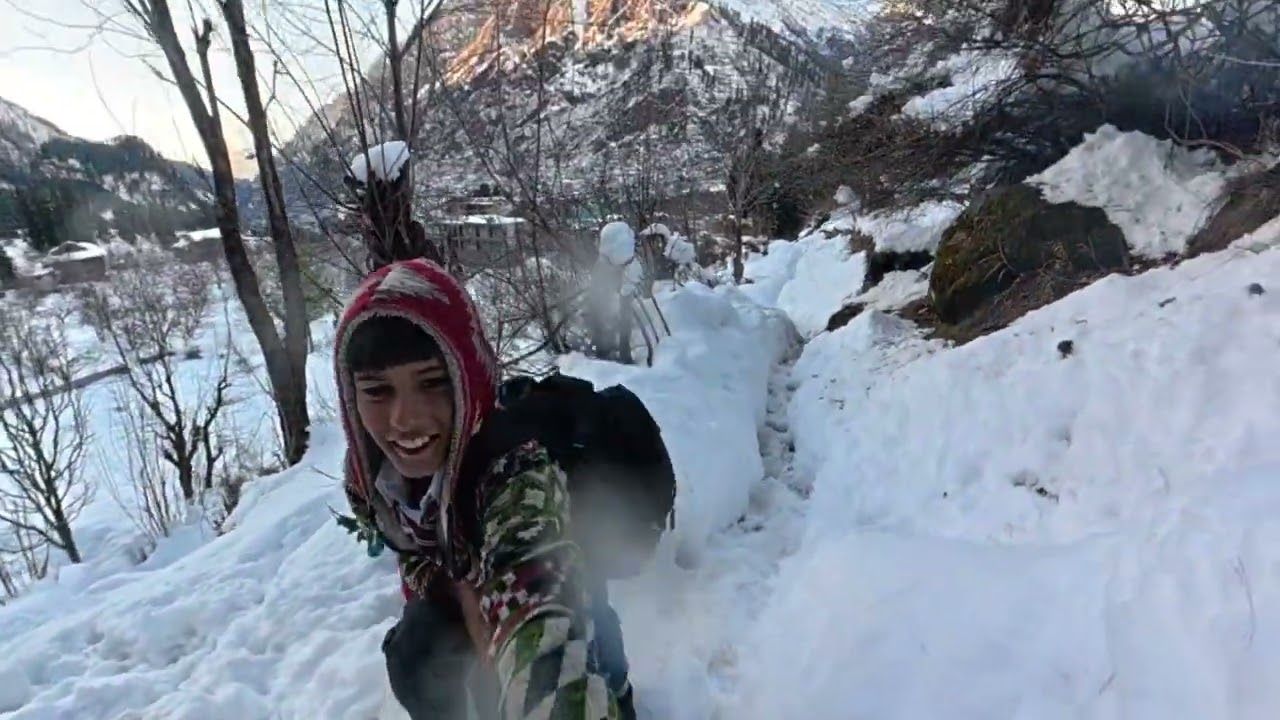 Life Offline in Kalga ❄️ | Snow Exploration with DJI 360