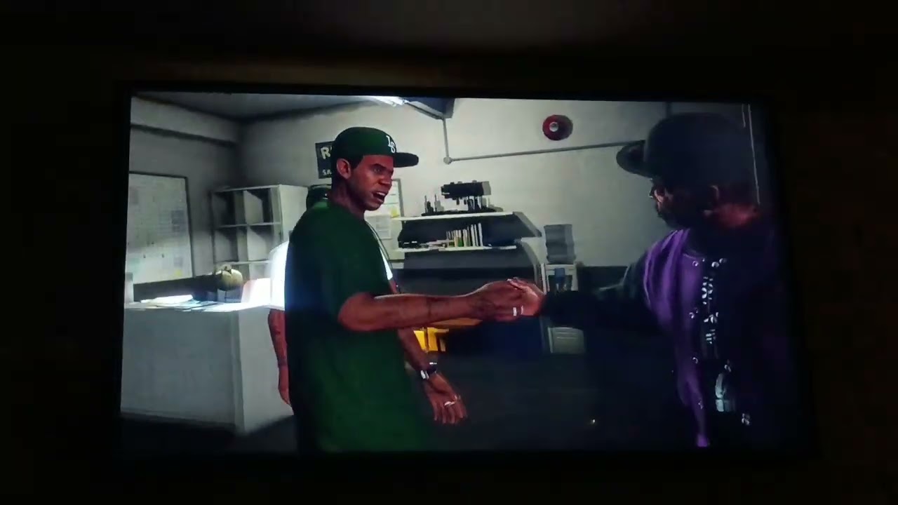 GTA 5 mission #10 The Long Stretch 