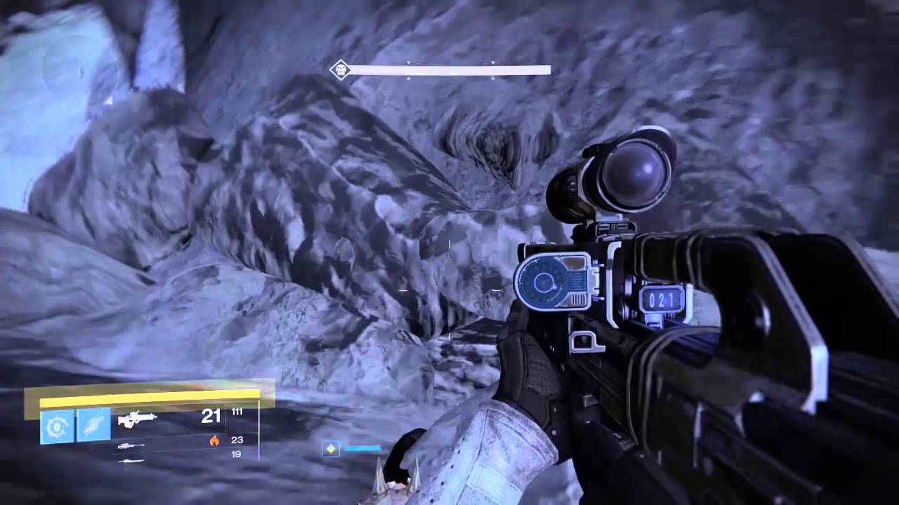 Destiny - Moon: Dusk Warren (Taniks Strike) - Out of Map Glitch Location