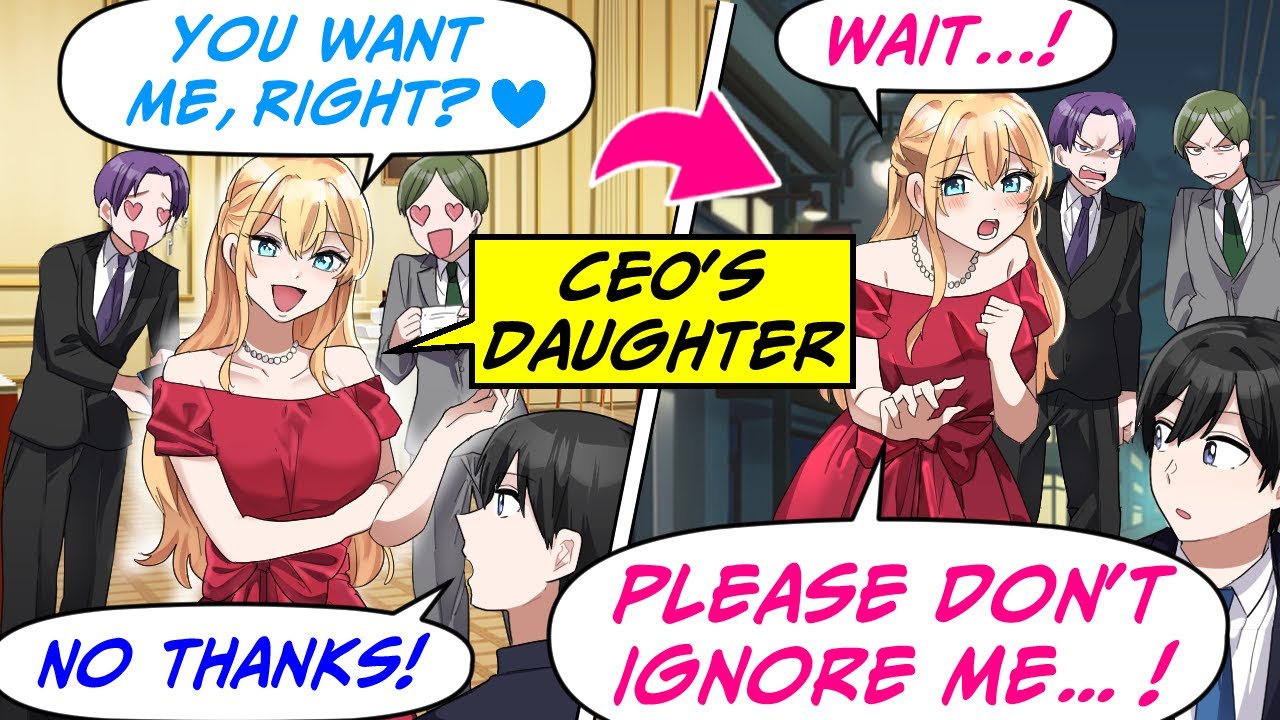 I Ignored the Snobby CEO's Daughter at a Fancy Matchmaking Event and Then...[RomCom Manga Dub]