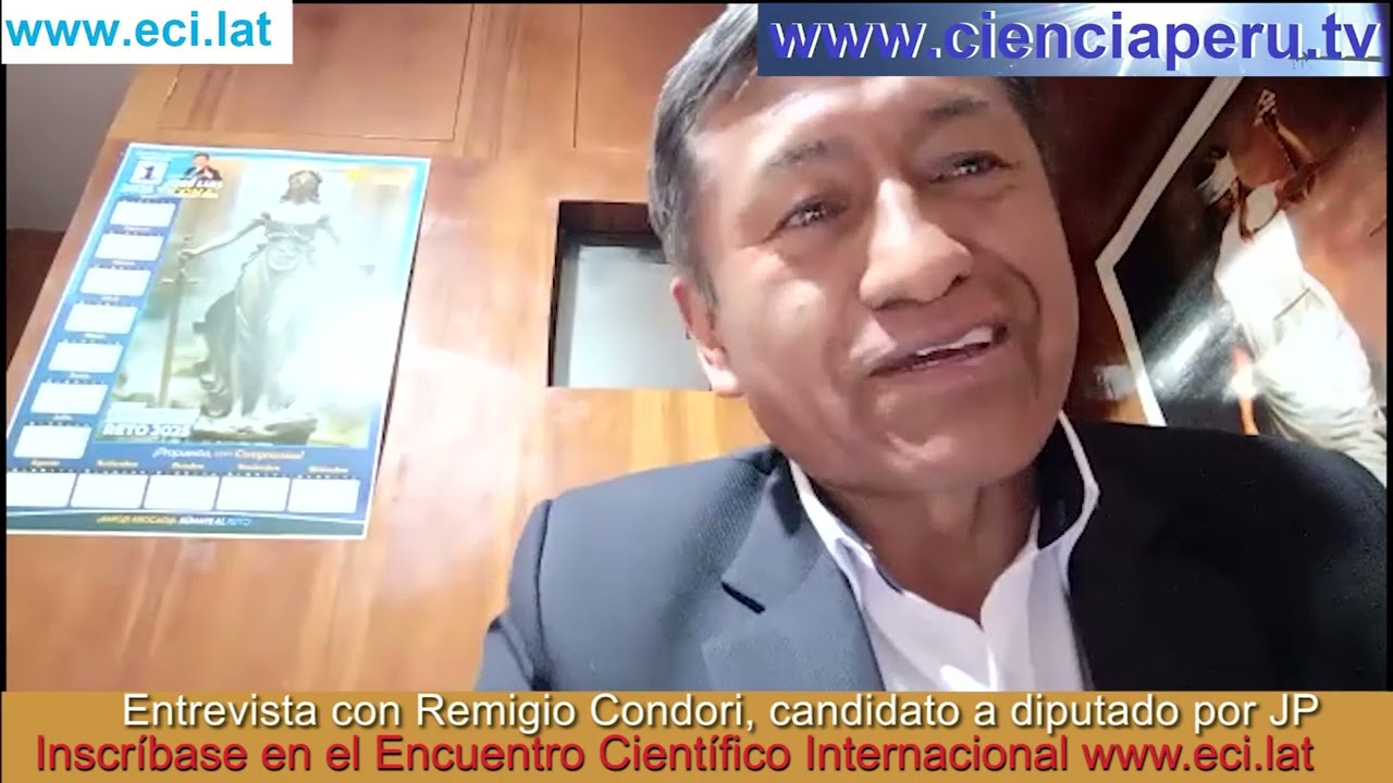 Remigio Condori, candidato a diputado de Puno por Juntos por el Perú