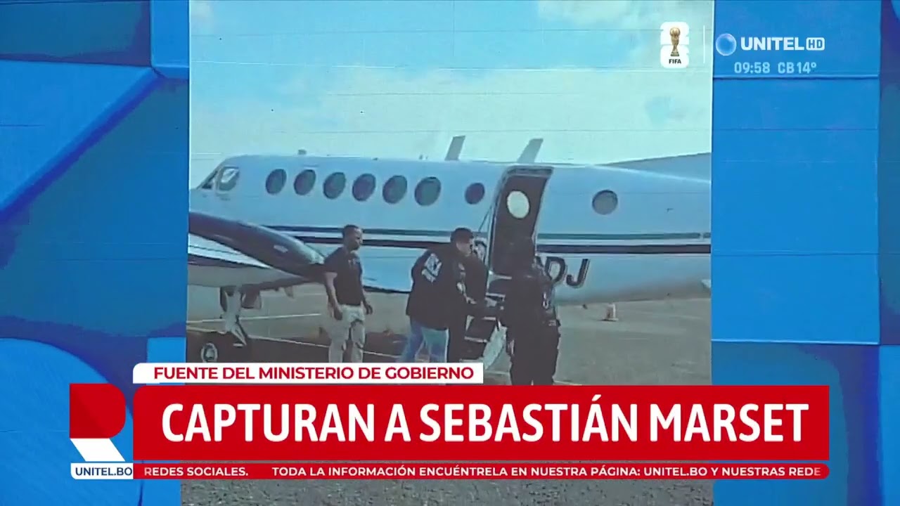 Sebastián Marset rumbo a EEUU; el capo es llevado en un avión de la DEA