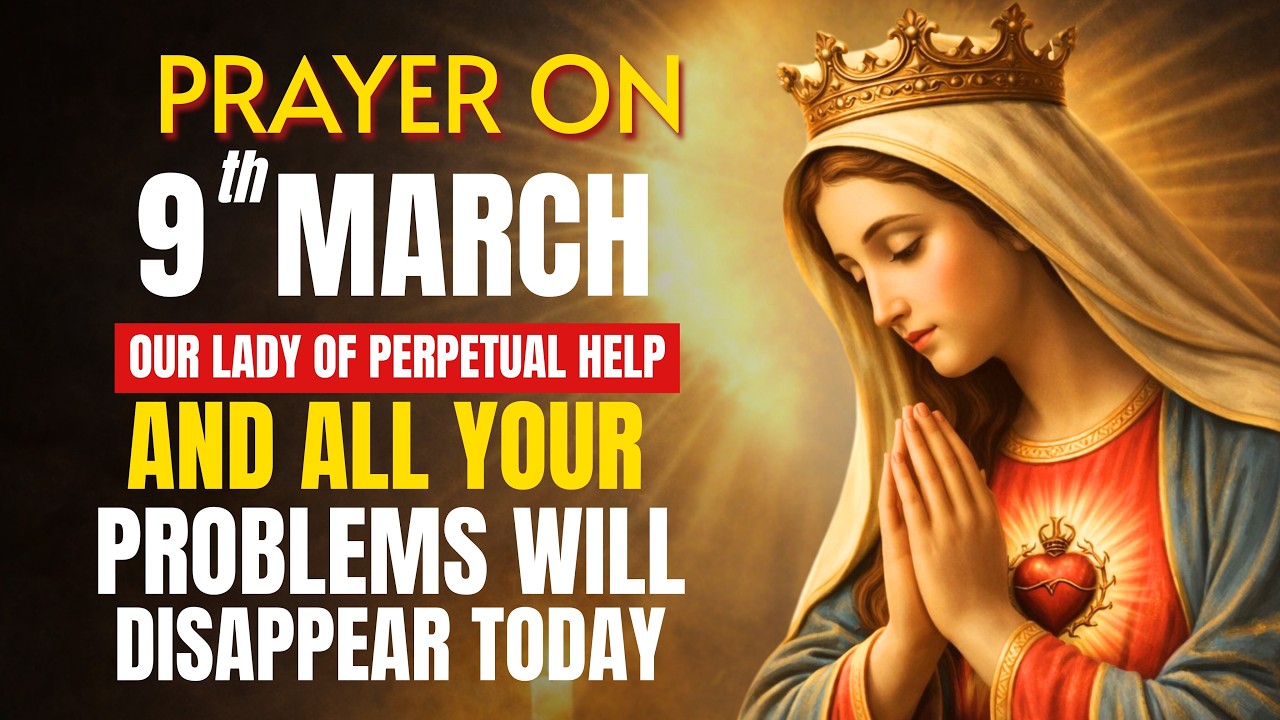 MONDAY HOLY ROSARY 💖MARCH 9, 2026 | POWERFUL PRAYER TO SAINT ANTHONY OF PADUA FOR AN URGENT MIRACLE