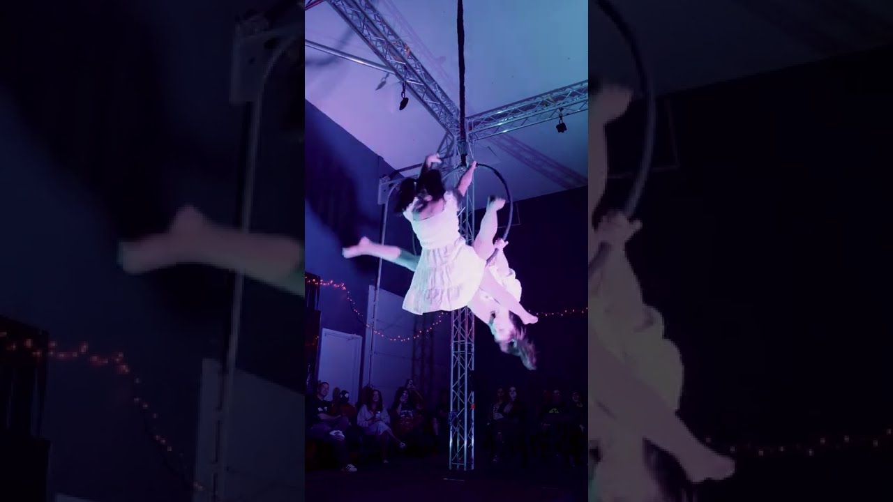Urban Upsidedown Halloween Showcase 10.22.22 - Adalyn and Bri Duo Aerial Hoop