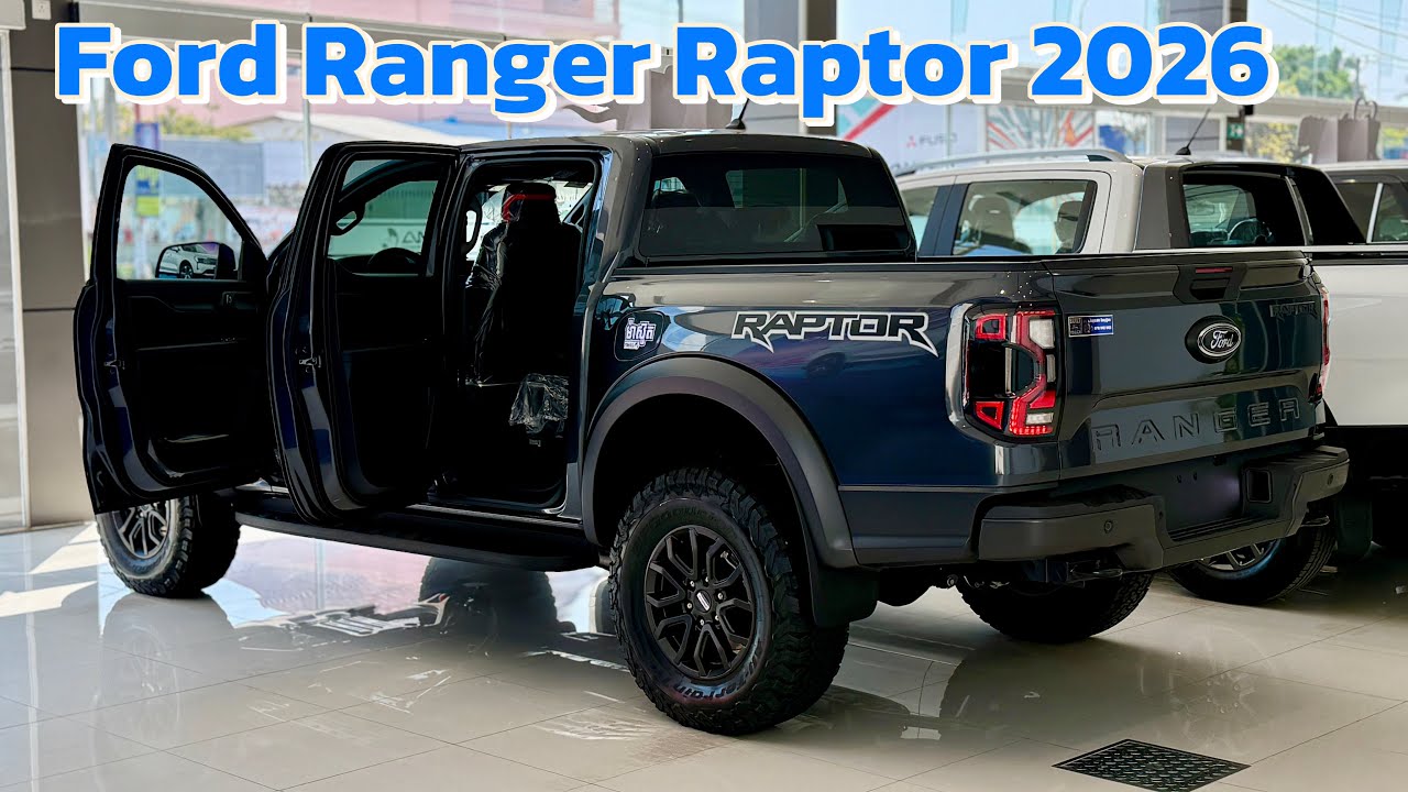 2026 Ford Ranger Raptor - King Performance Off Road | Grey Color Exterior Black Interior 