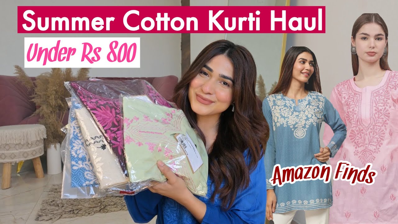 Best Short Kurtis so far!!! #amazonfinds #haul