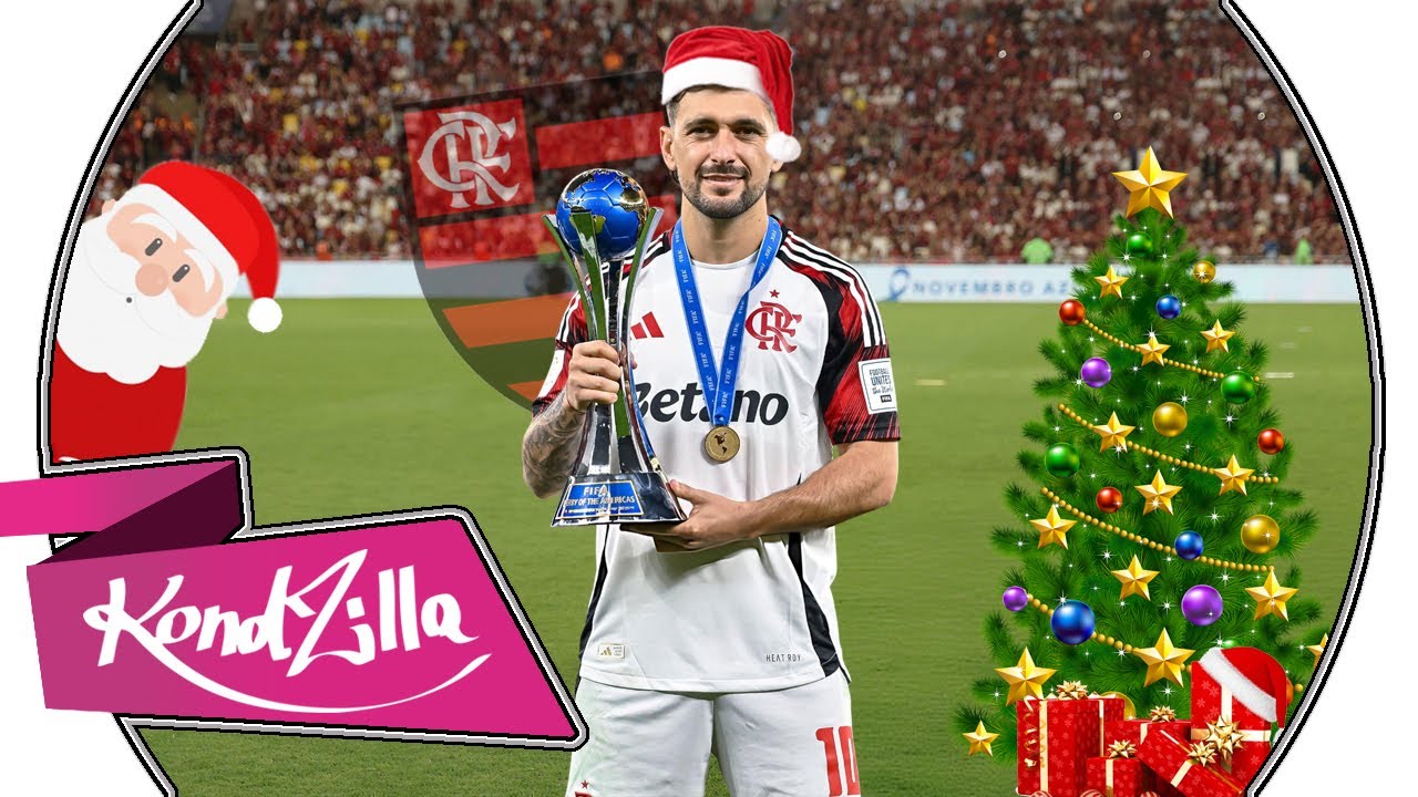 Arrascaeta ● FUNK NATALINO DO FLAMENGO 2025 🎄 (FUNK REMIX)