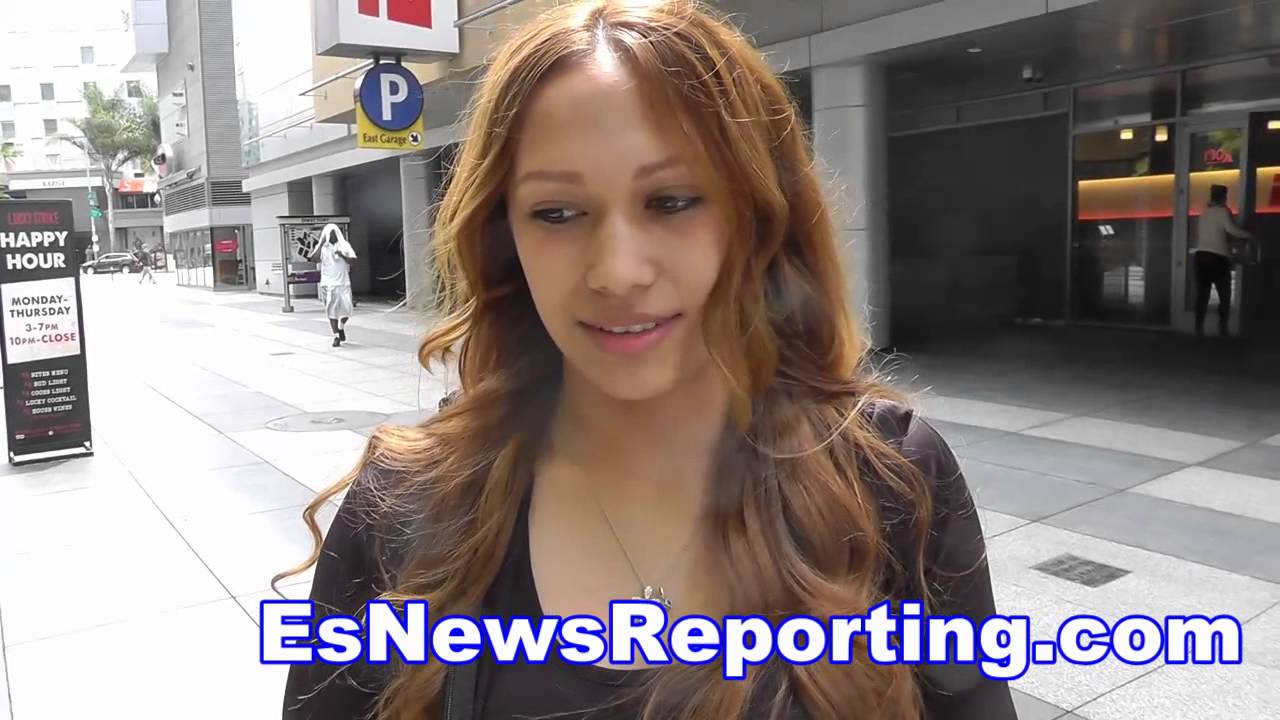 Boxing Star Seniesa Estrada on what max kellerman told her - EsNews