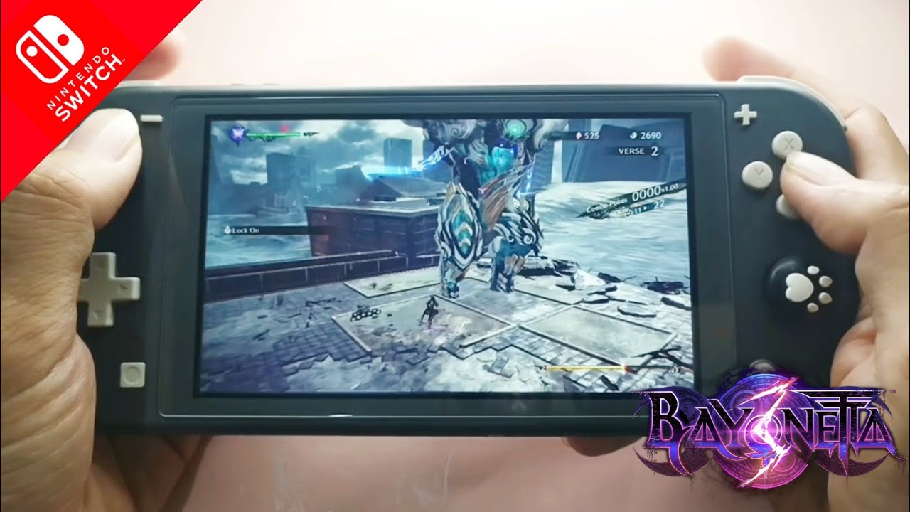 BAYONETTA 3 || NINTENDO SWITCH LITE GAMEPLAY