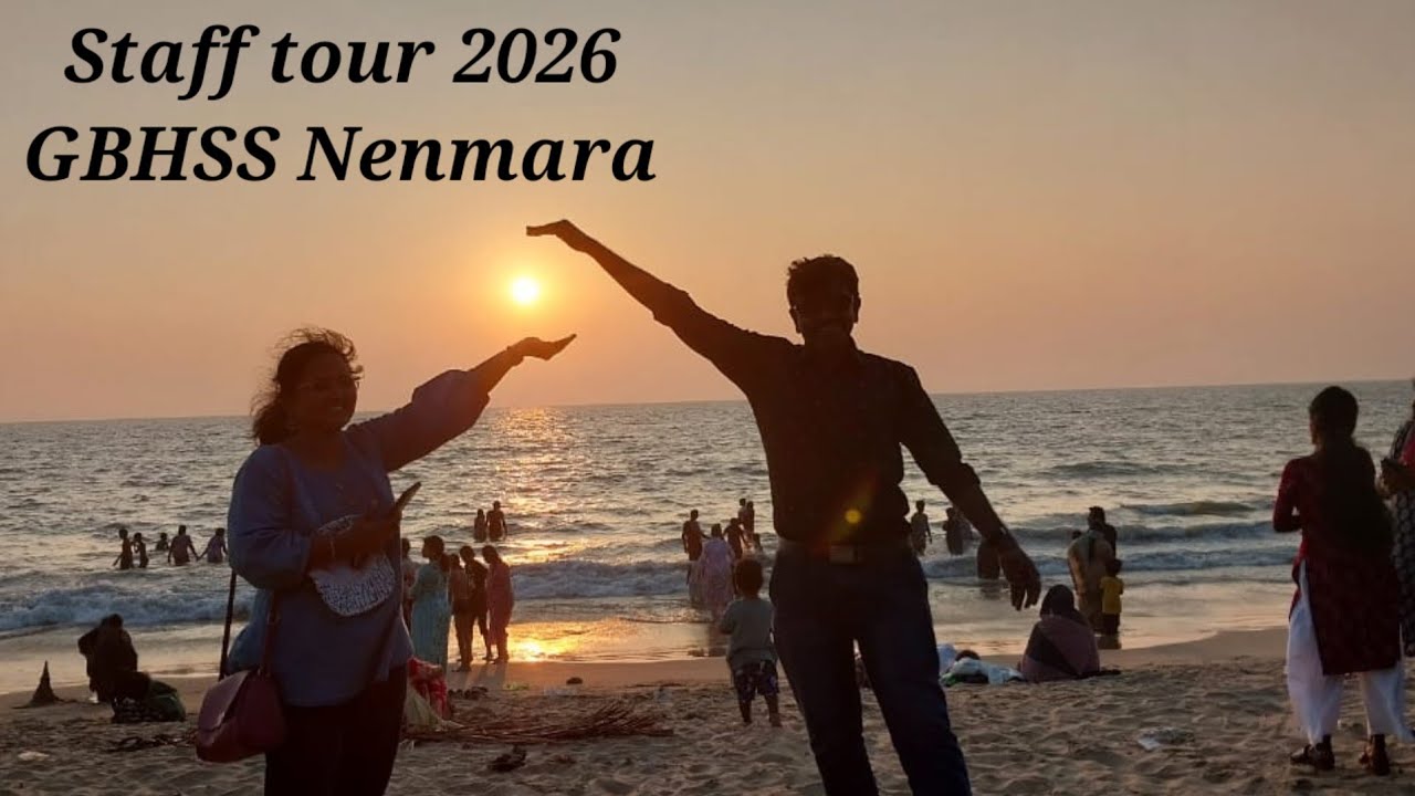 Staff tour 2026.GBHSS Nenmara. ❤️