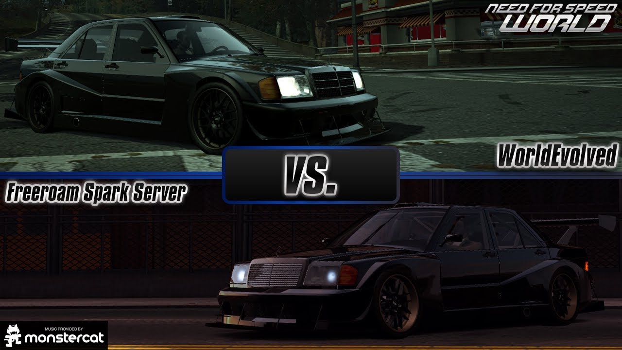 Need For Speed World: Mercedes-Benz 190E 2.5-16 Evolution II | A-Class | FRSS vs. WorldEvolved