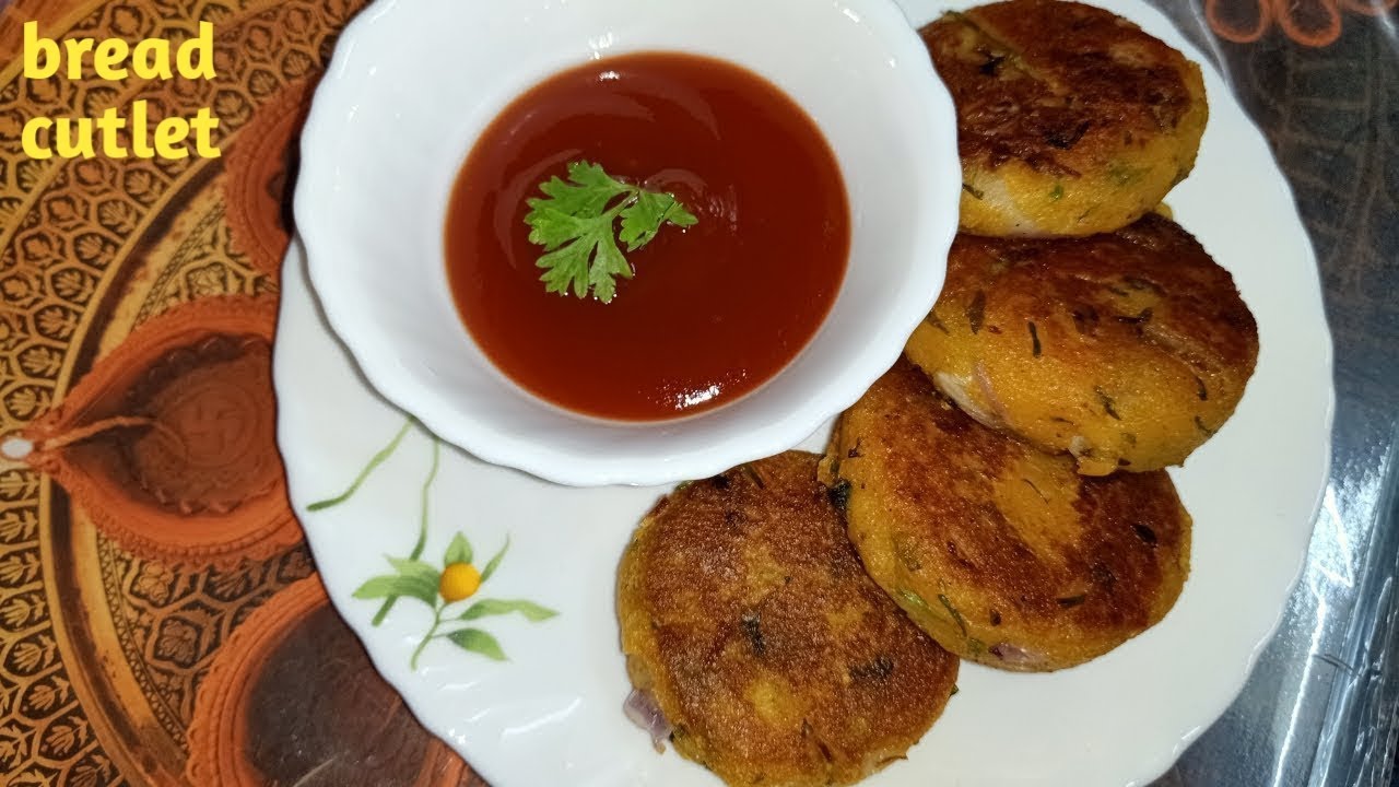 bread cutlet recipe/ how to make crunchy bread cutlets recipe
