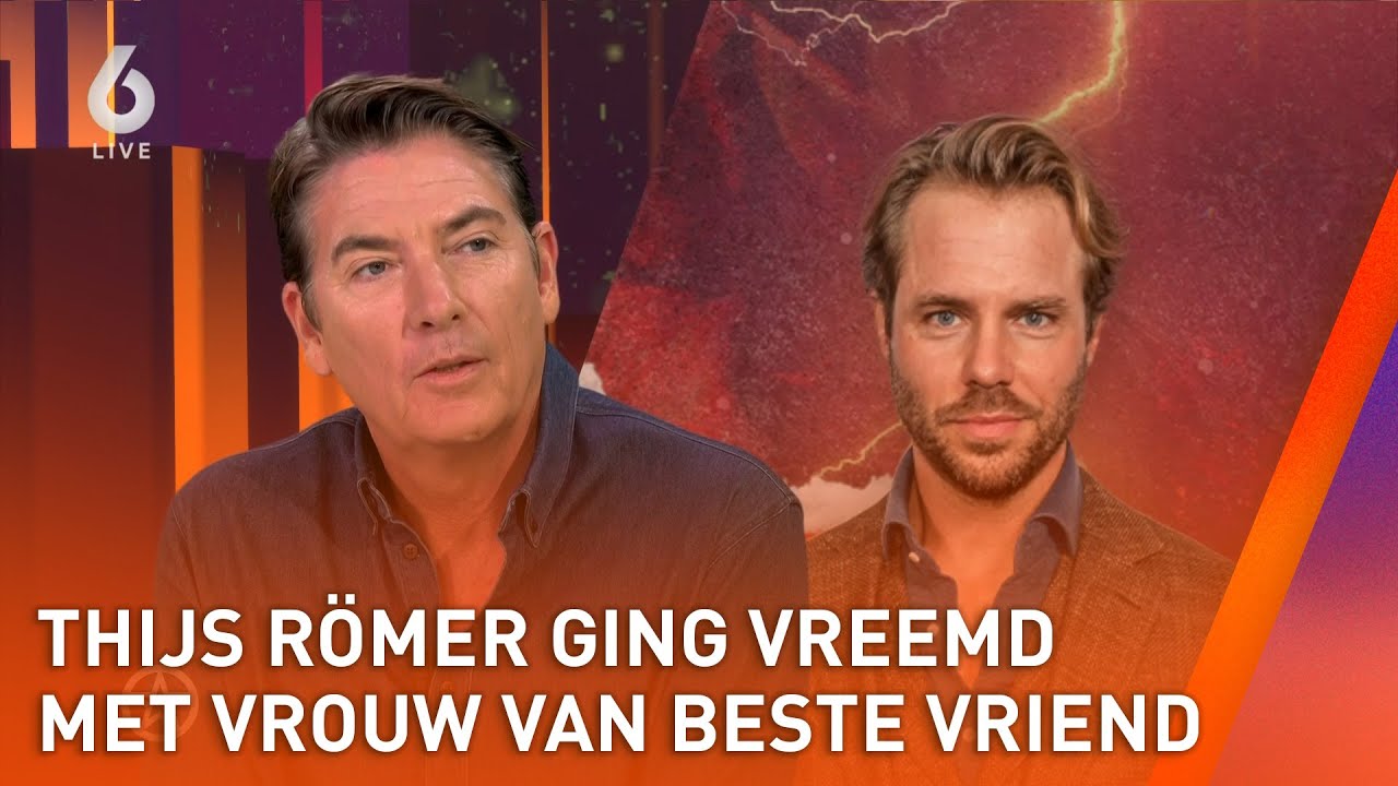 Bevestigd: Thijs Römer ging vreemd met vrouw van beste vriend | SHOWNIEUWS