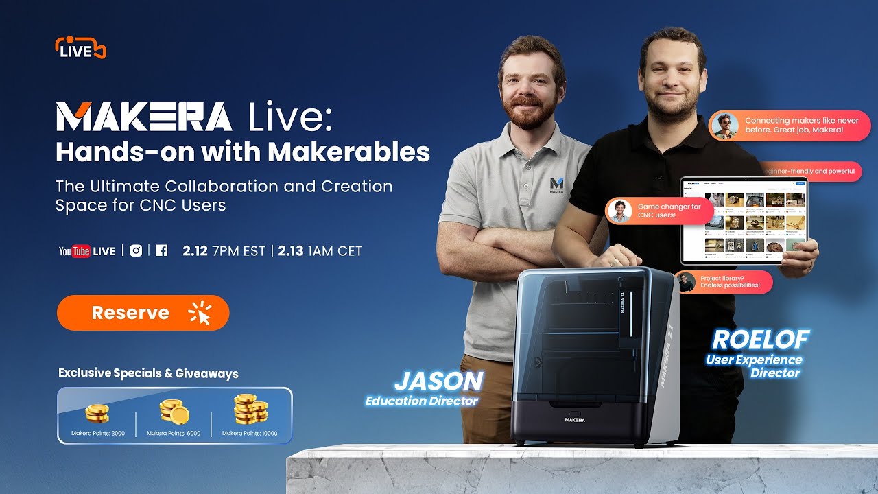 Makera Live: Hands-on with Makerables
