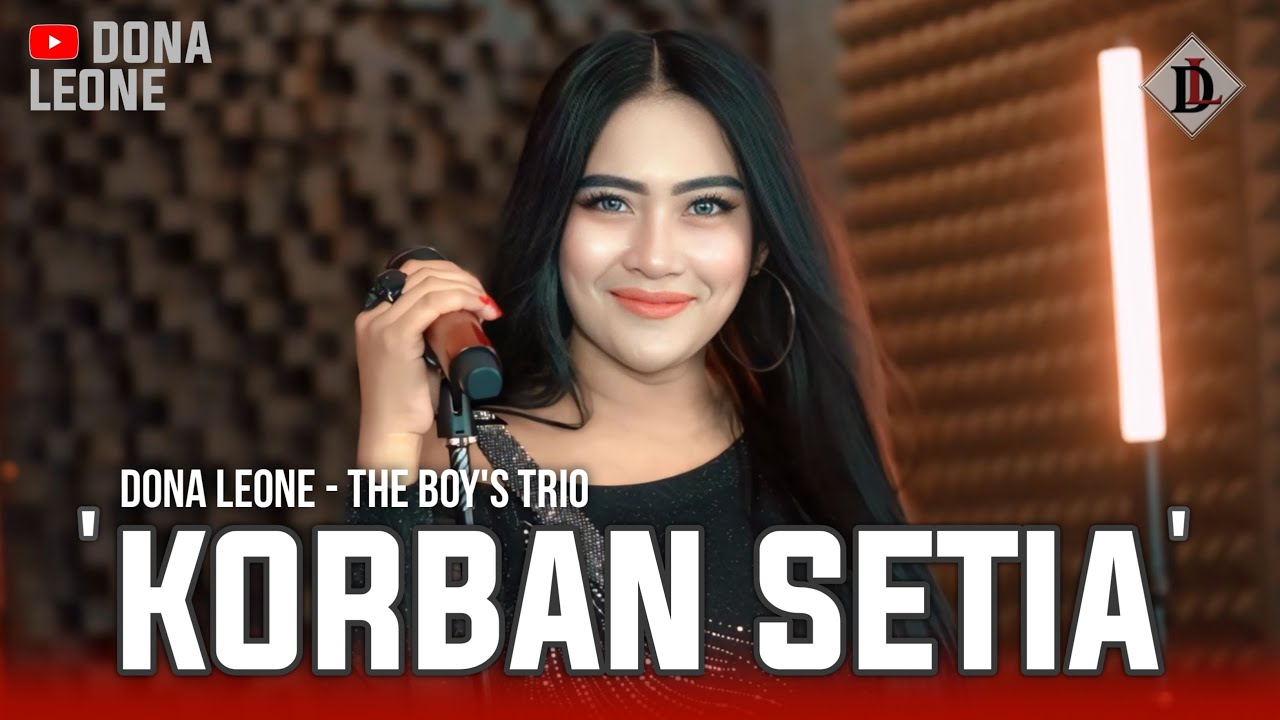 KORBAN SETIA - DONA LEONE | Woww VIRAL Suara Menggelegar Lady Rocker Indonesia | SLOW ROCK