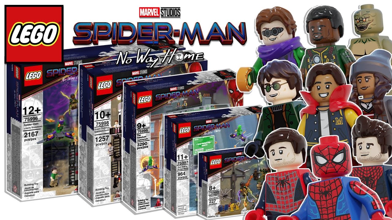 LEGO Spider-Man No Way Home: пользовательские наборы со спойлерами