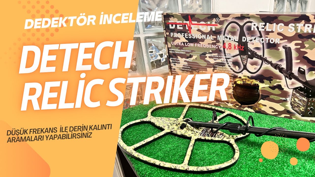 Detech Relic Striker - Derin VLF Dedekt&ouml;r