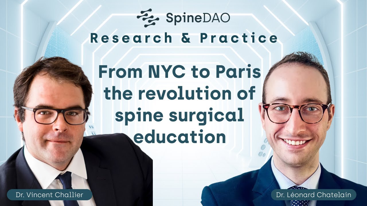From NYC to Paris the revolution of spine surgical education.