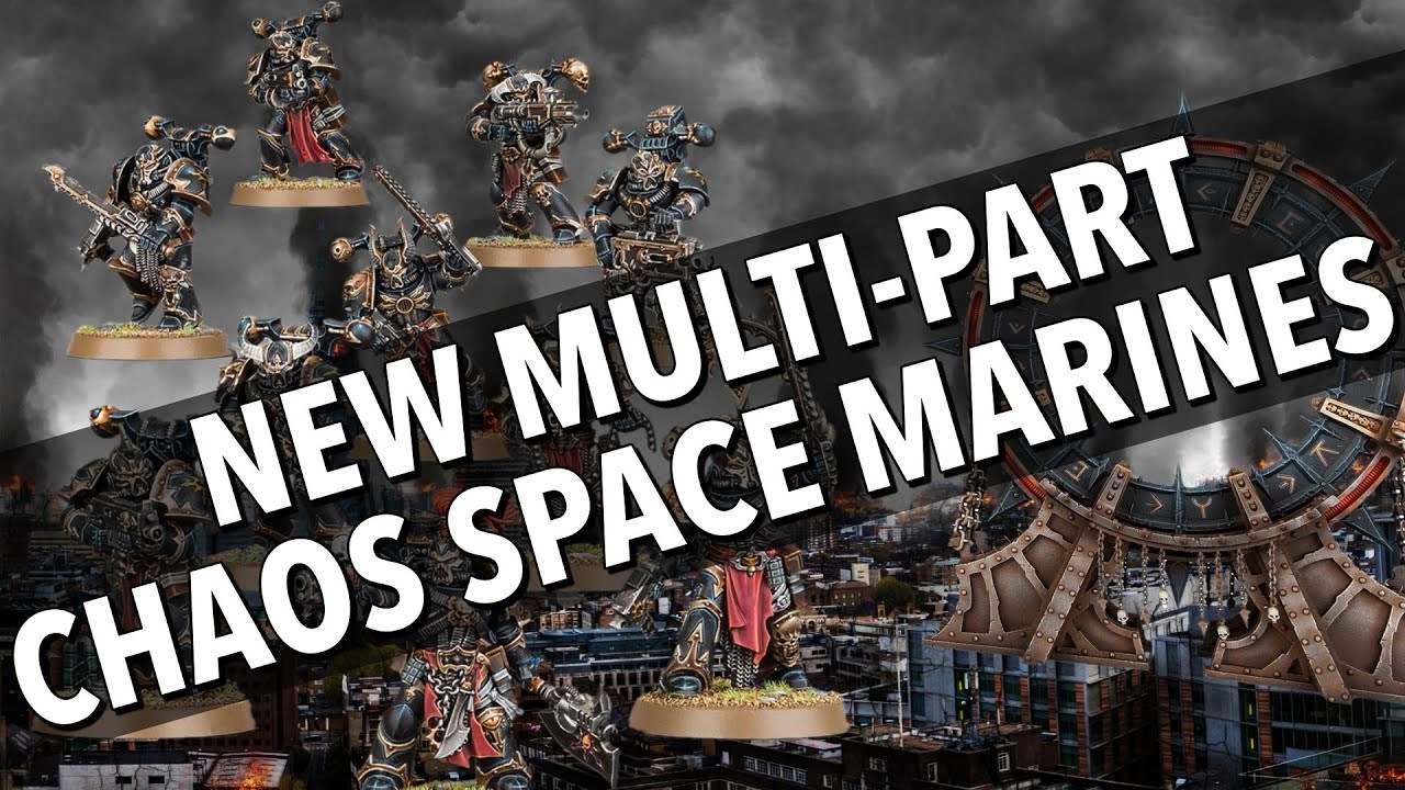 New Chaos Space Marines Models | Warhammer 40K