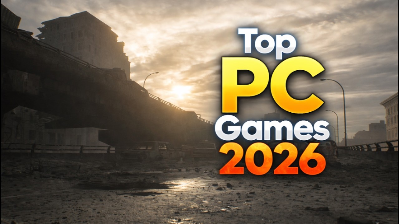Top 5 Best Pc Games you can Play in 2026.