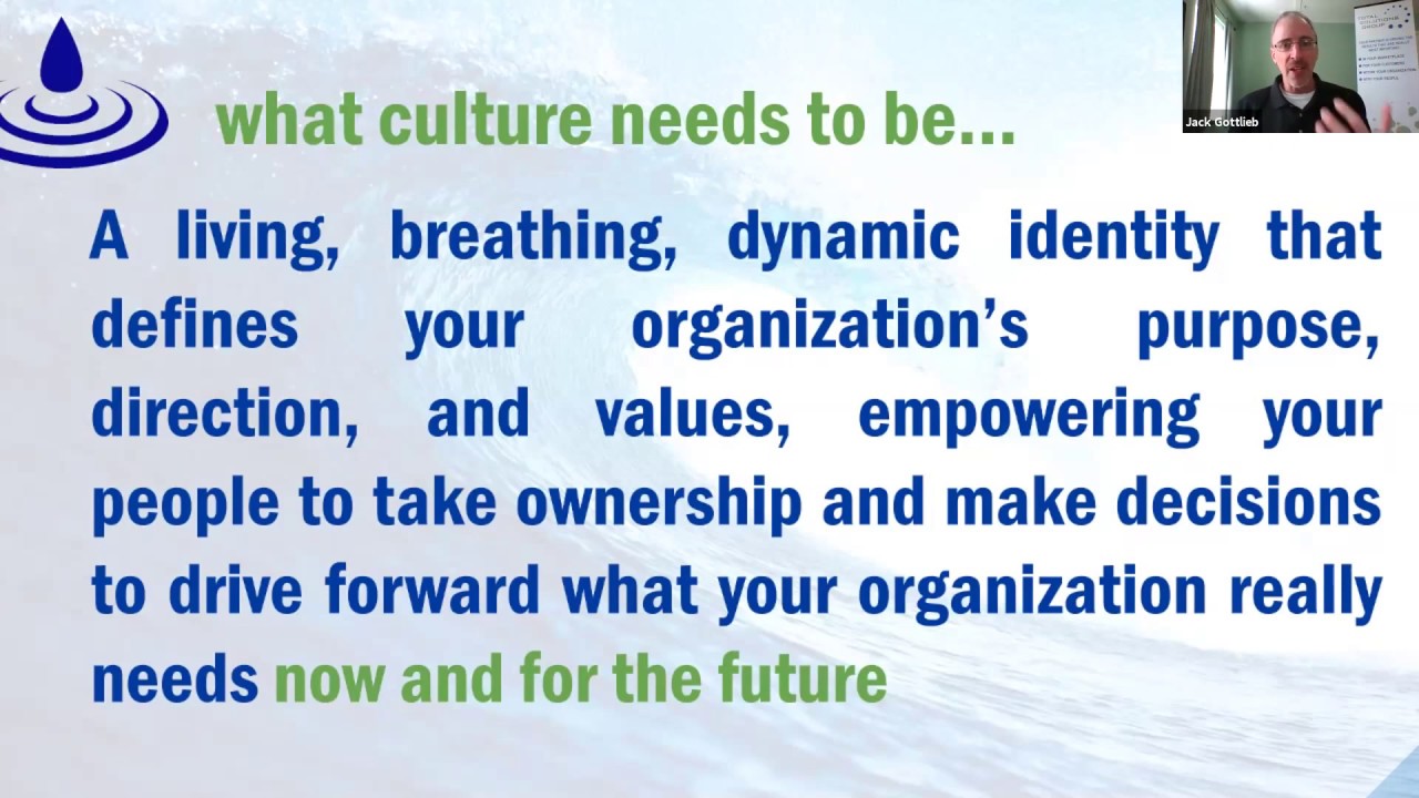 Rethinking, Rebuilding, & Reinforcing Culture To Transform Training