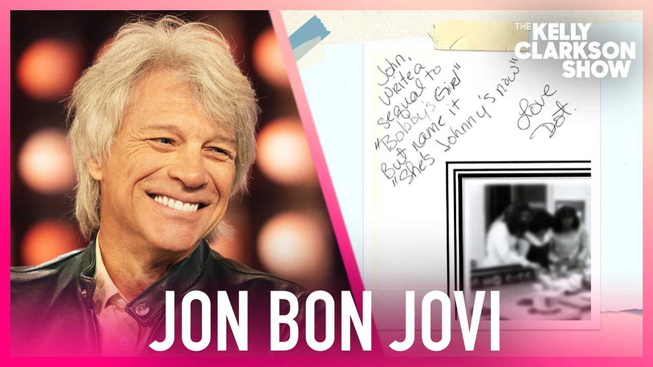 Jon Bon Jovi Reveals Wife Dorothea's High School Yearbook Love Note