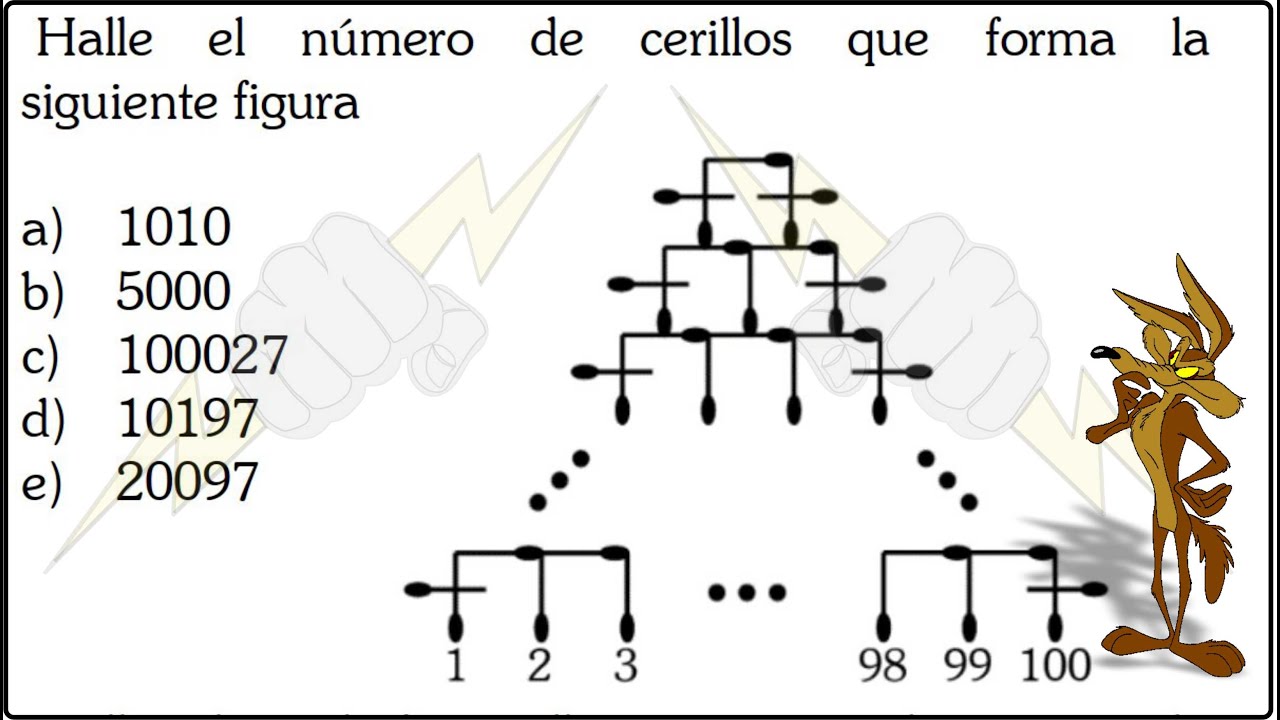 RAZONAMIENTO INDUCTIVO | CANTIDAD DE CERILLOS | RAZONAMIENTO MATEMÁTICO