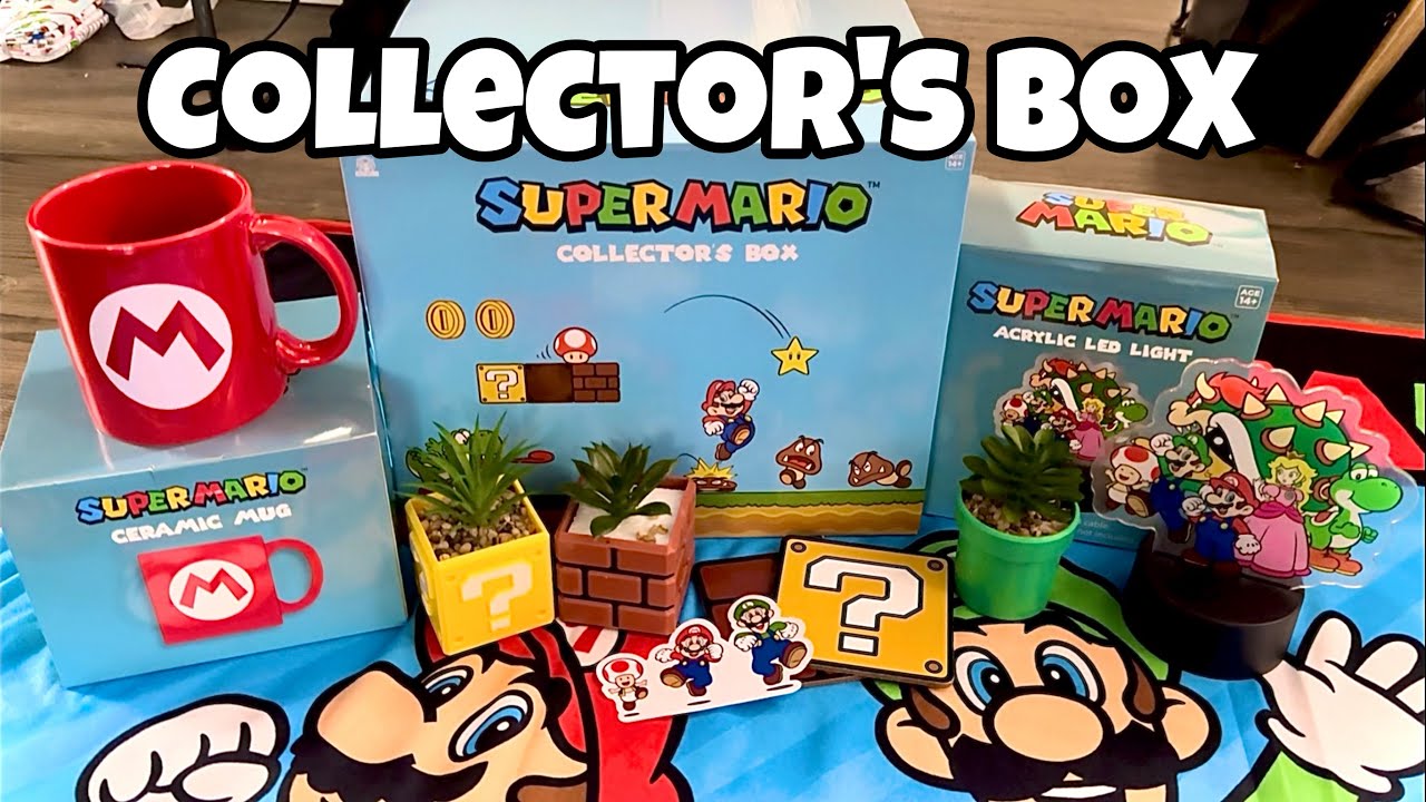 Super Mario Collector's Box by CultureFly (Unboxing)